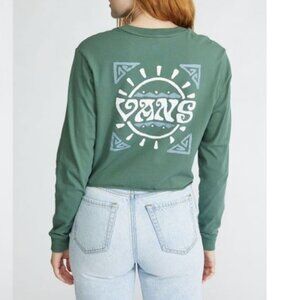 Vans Colima Long Sleeve BFF Cropped T-Shirt